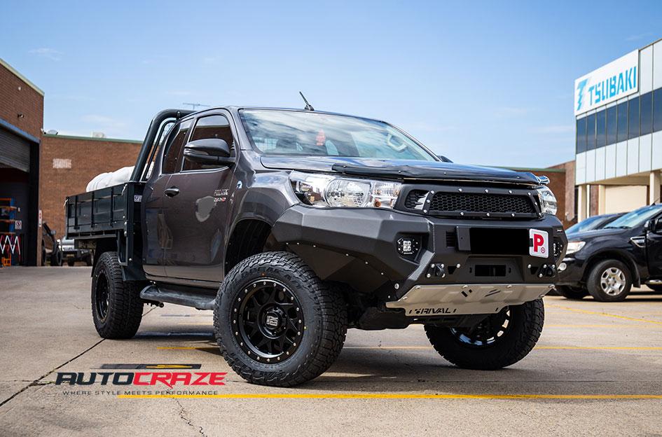 TOYOTA HILUX N80 4WD BULLY XD SATIN BLACK